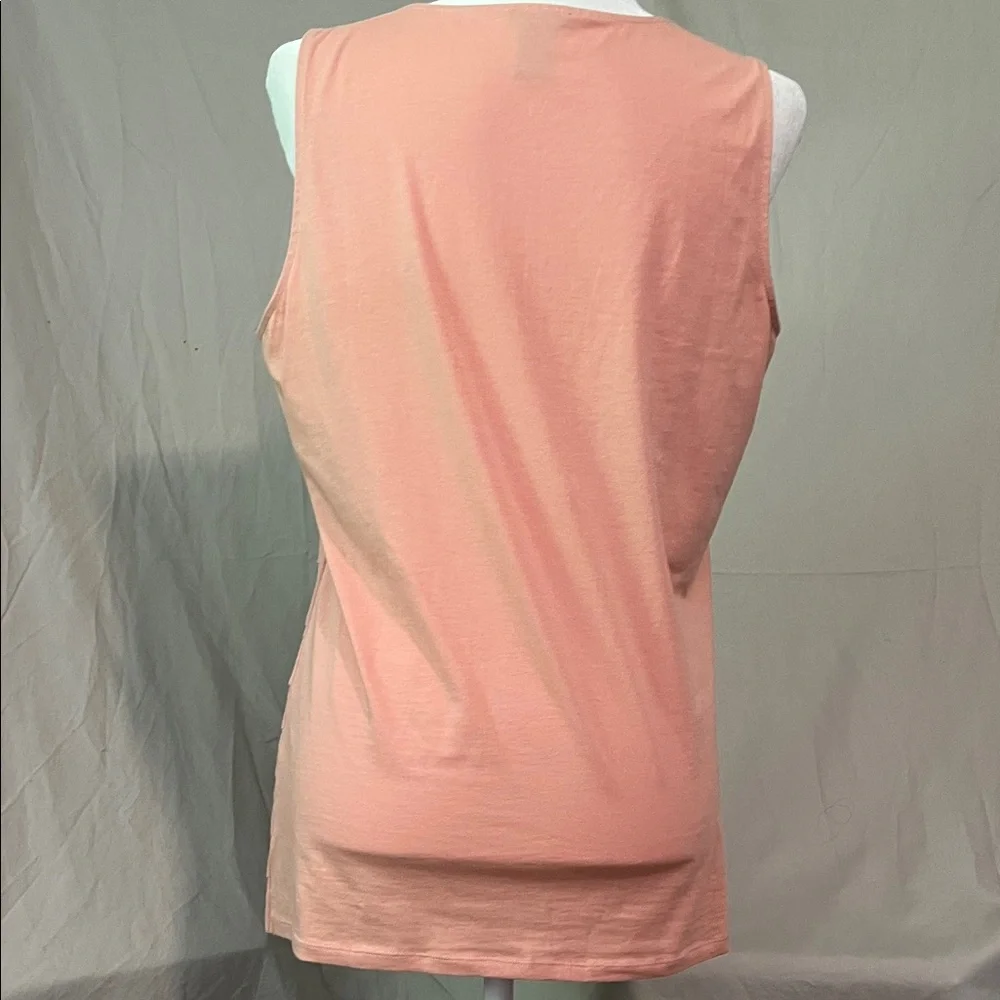 Ann Taylor Elegant Pink Sleeveless Top - Picture 5 of 6